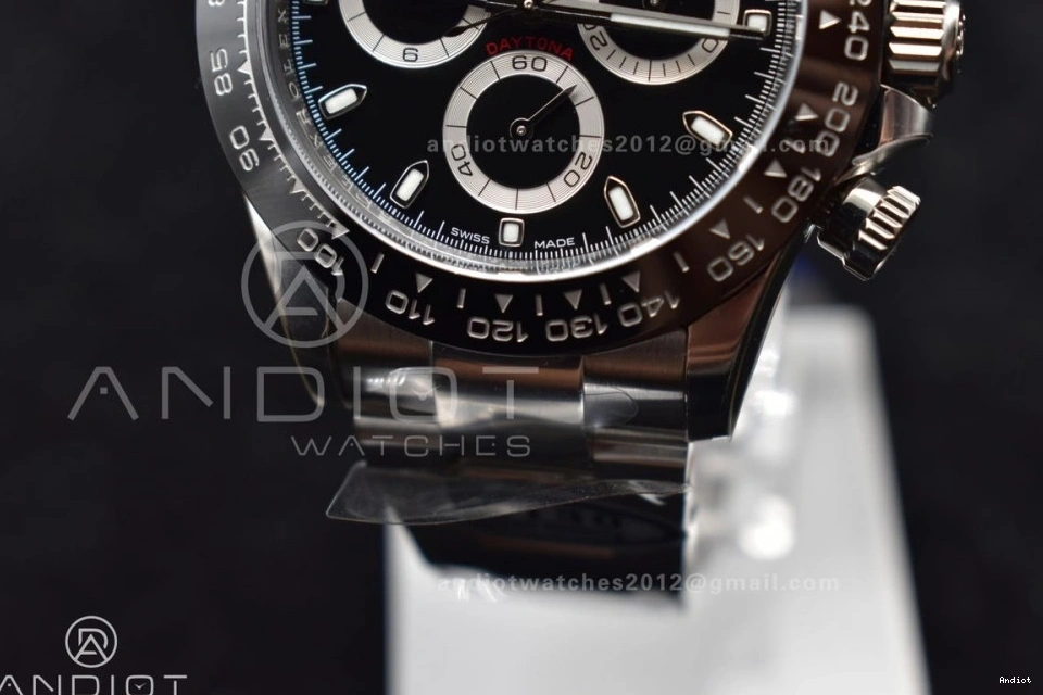Black And Case Daytona SS V3 Clean 116500 904L Dial Bracelet 4130 0110